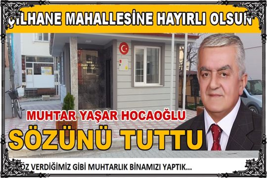 MUHTARLIK BİNAMIZ