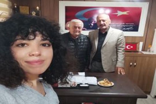 TEDAŞ PERSONELİ YAREN BALKAYA'NIN ZİYARETİ